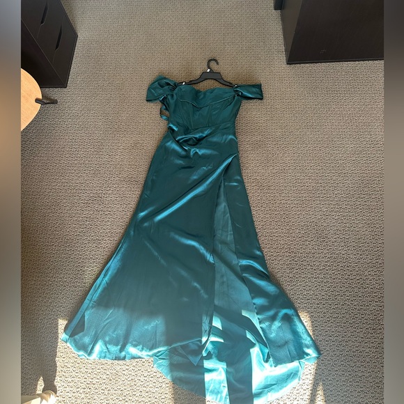 Amazon Dresses & Skirts - Teal green long dress.